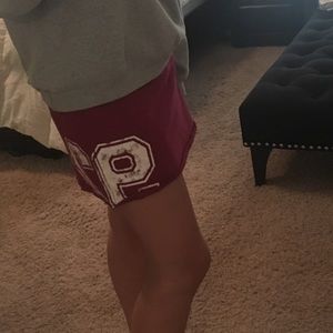 Abercrombie & Fitch drawstring mini skirt